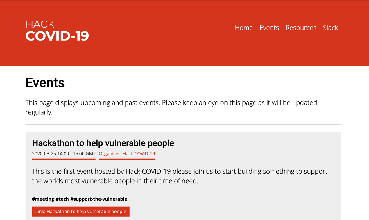 Hack COVID-19 gallery image