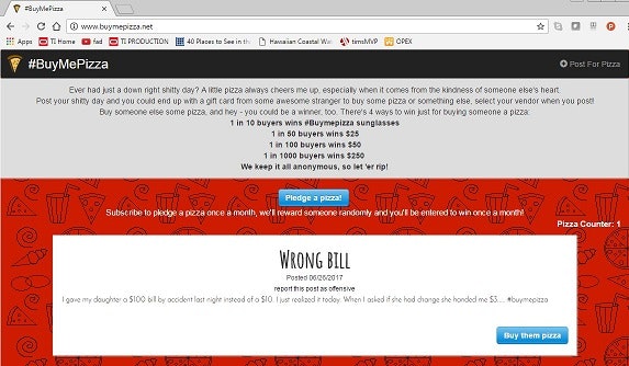 #BuyMePizza gallery image
