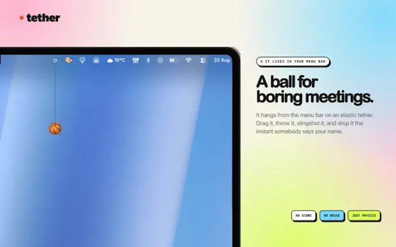 Tether screenshot 2