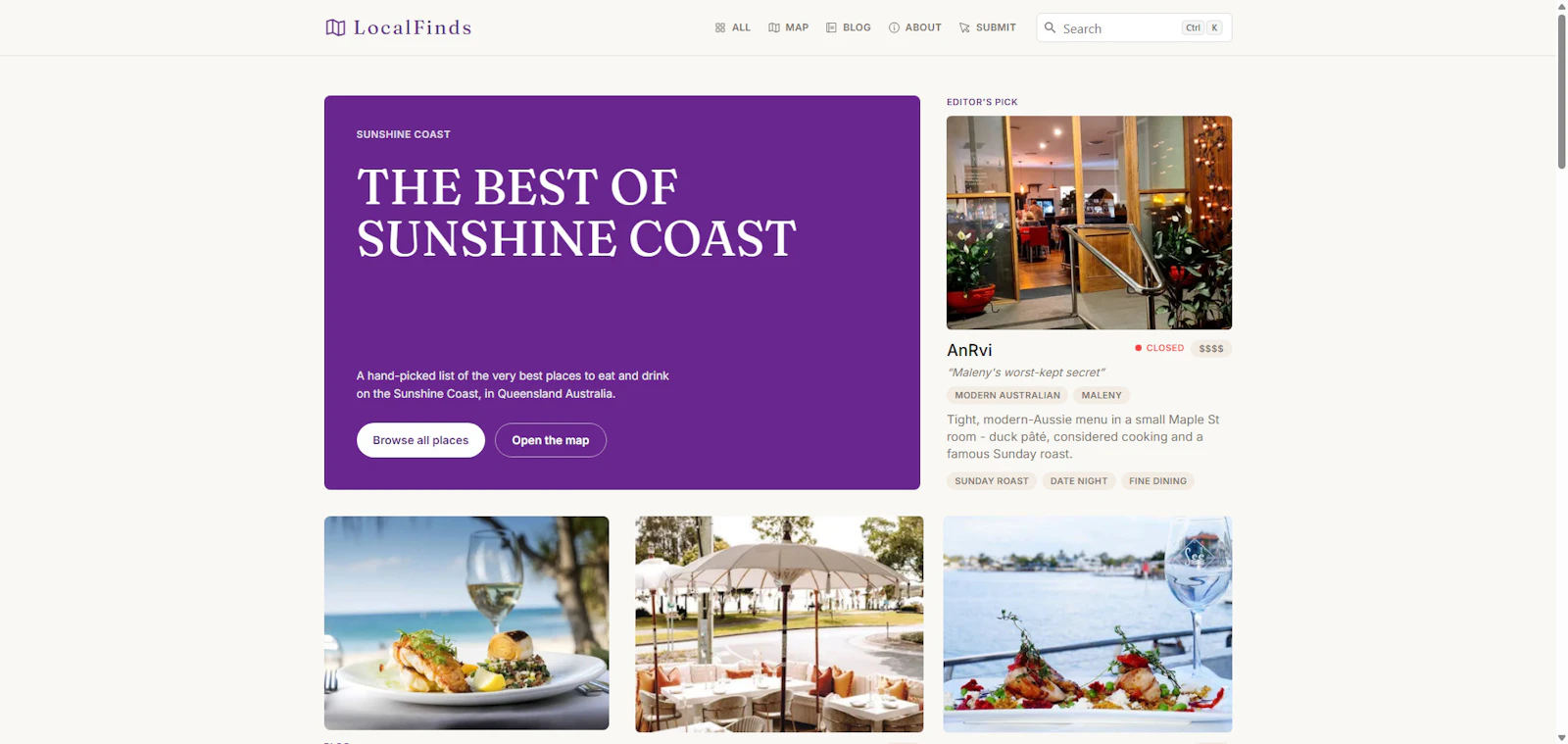 LocalFinds > Astro Directory Template screenshot 1