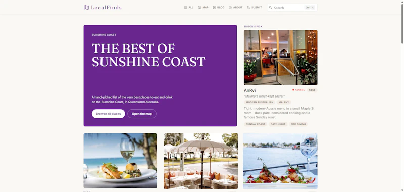 LocalFinds > Astro Directory Template screenshot 1