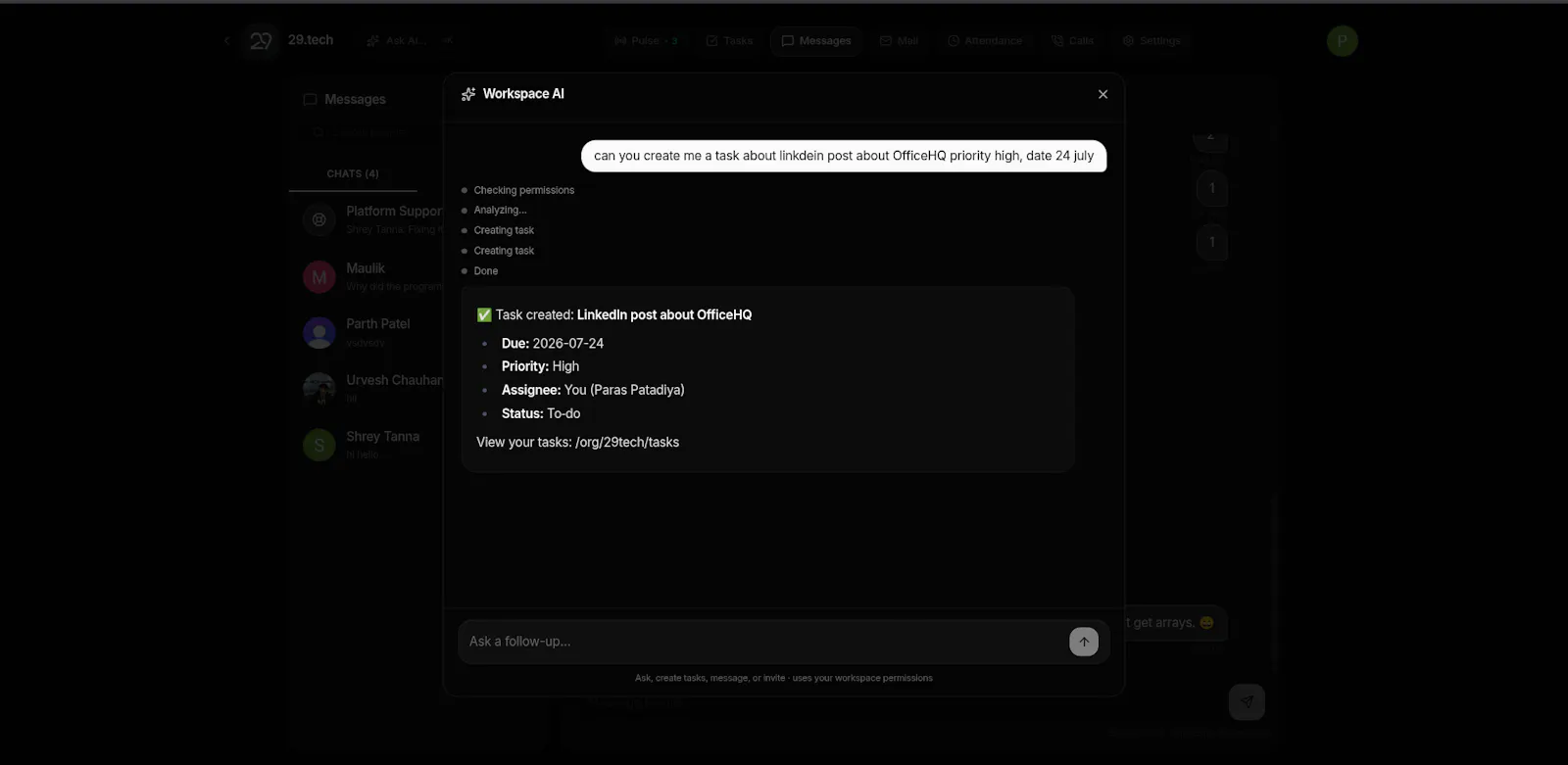 OfficeHQ screenshot 4