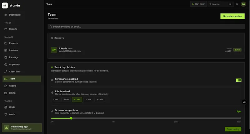 stunda app screenshot 6