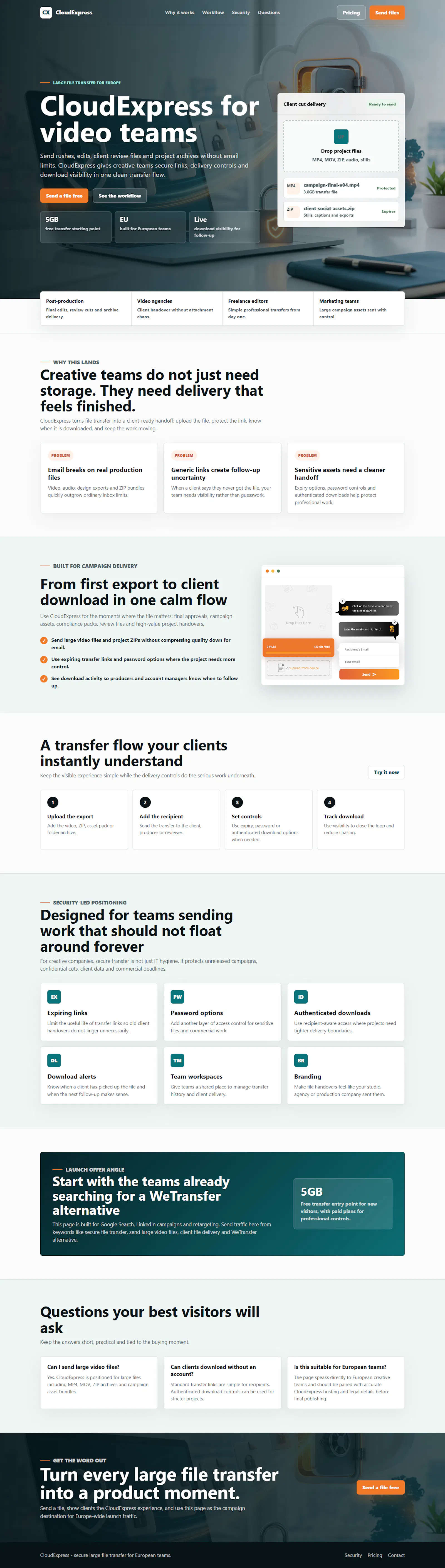 CloudExpress screenshot 2