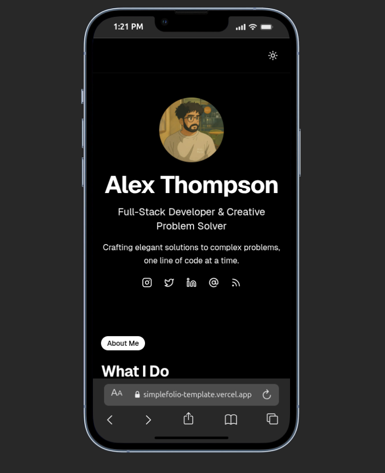 SimpleFolio gallery image