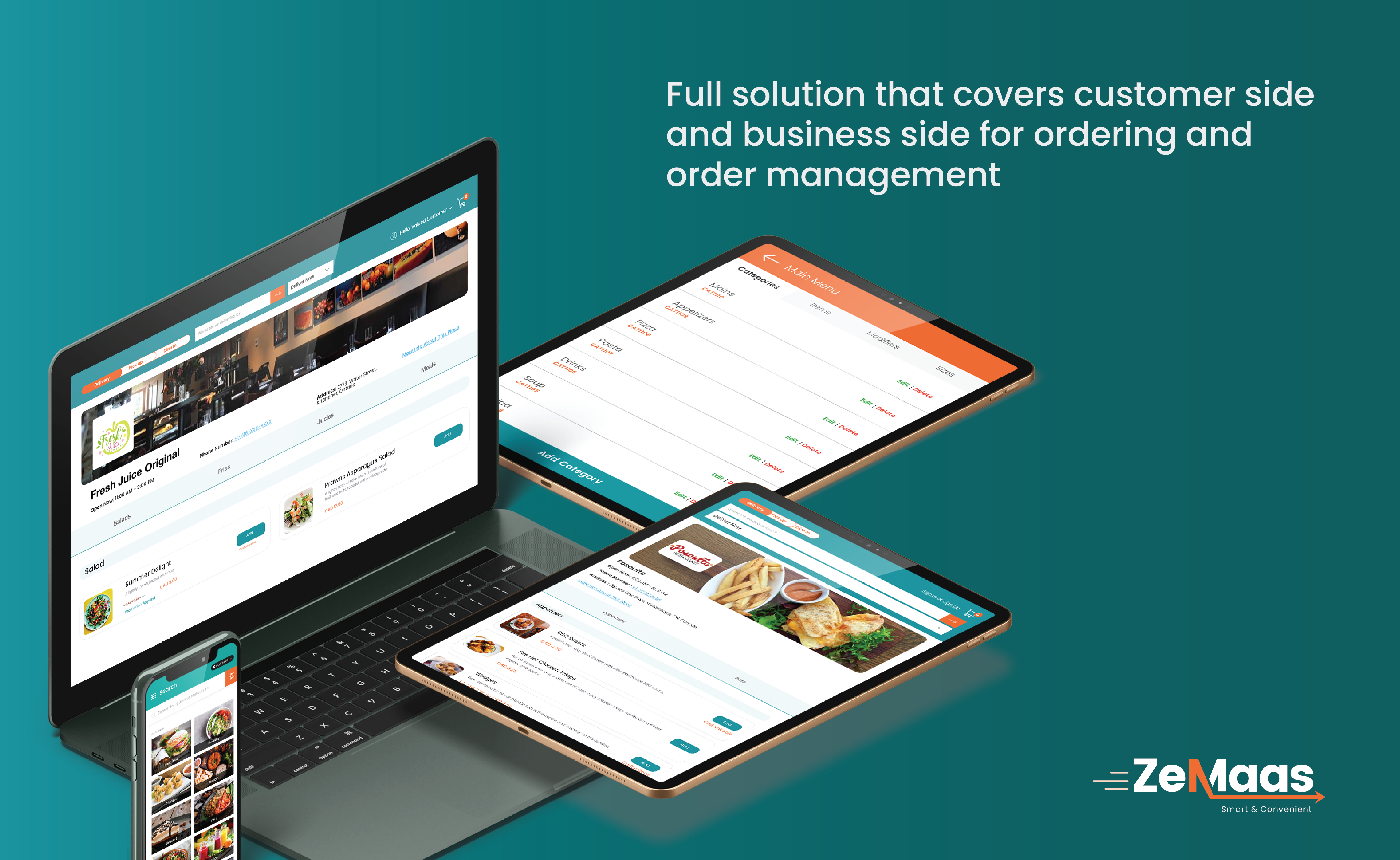 ZeMaas Online Ordering Solution gallery image