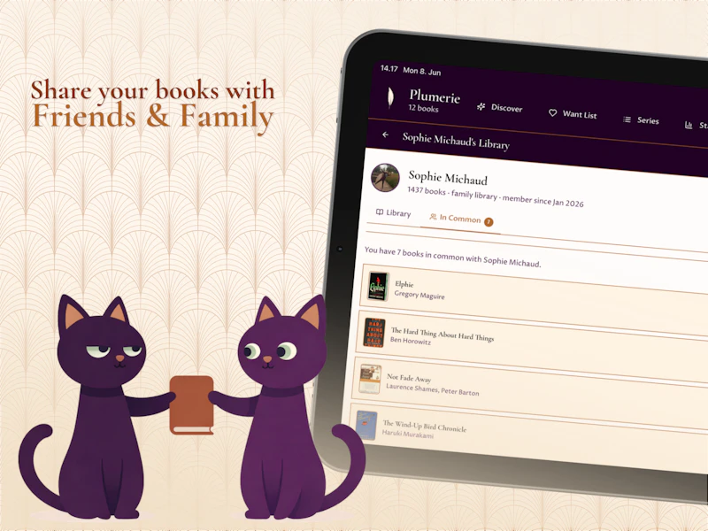 Plumerie: Home Library App screenshot 7