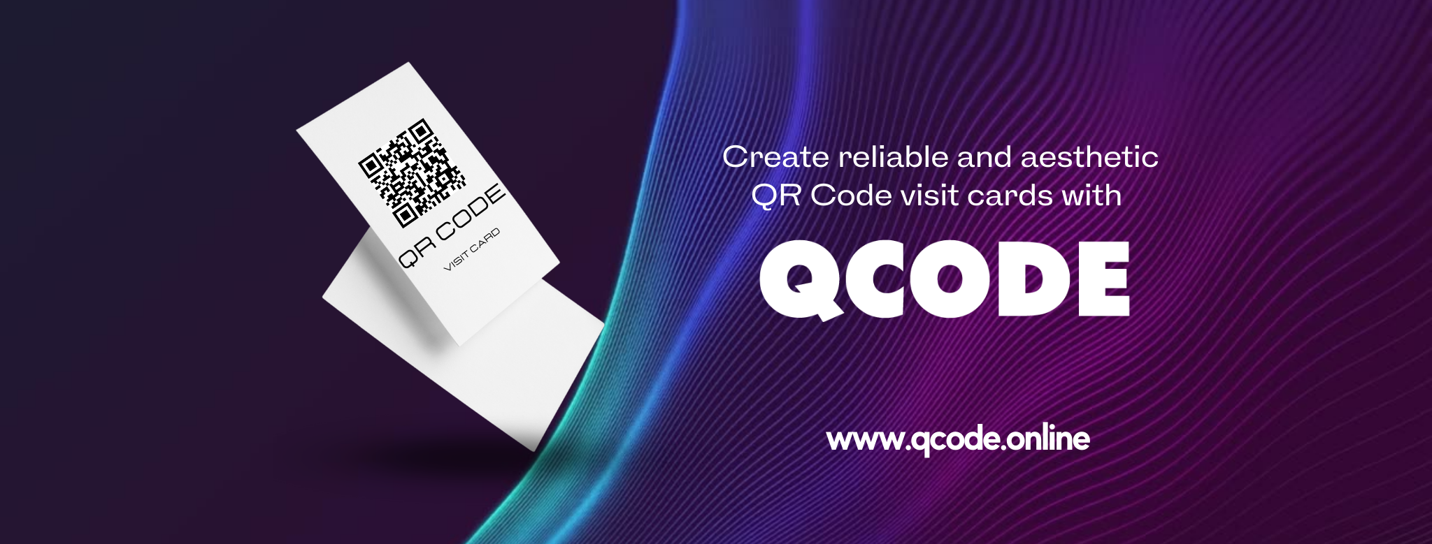 Qcode - Generador de tarjetas de visita de código QR media 2