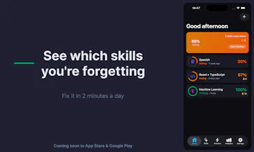 Skill Decay Tracker gallery image