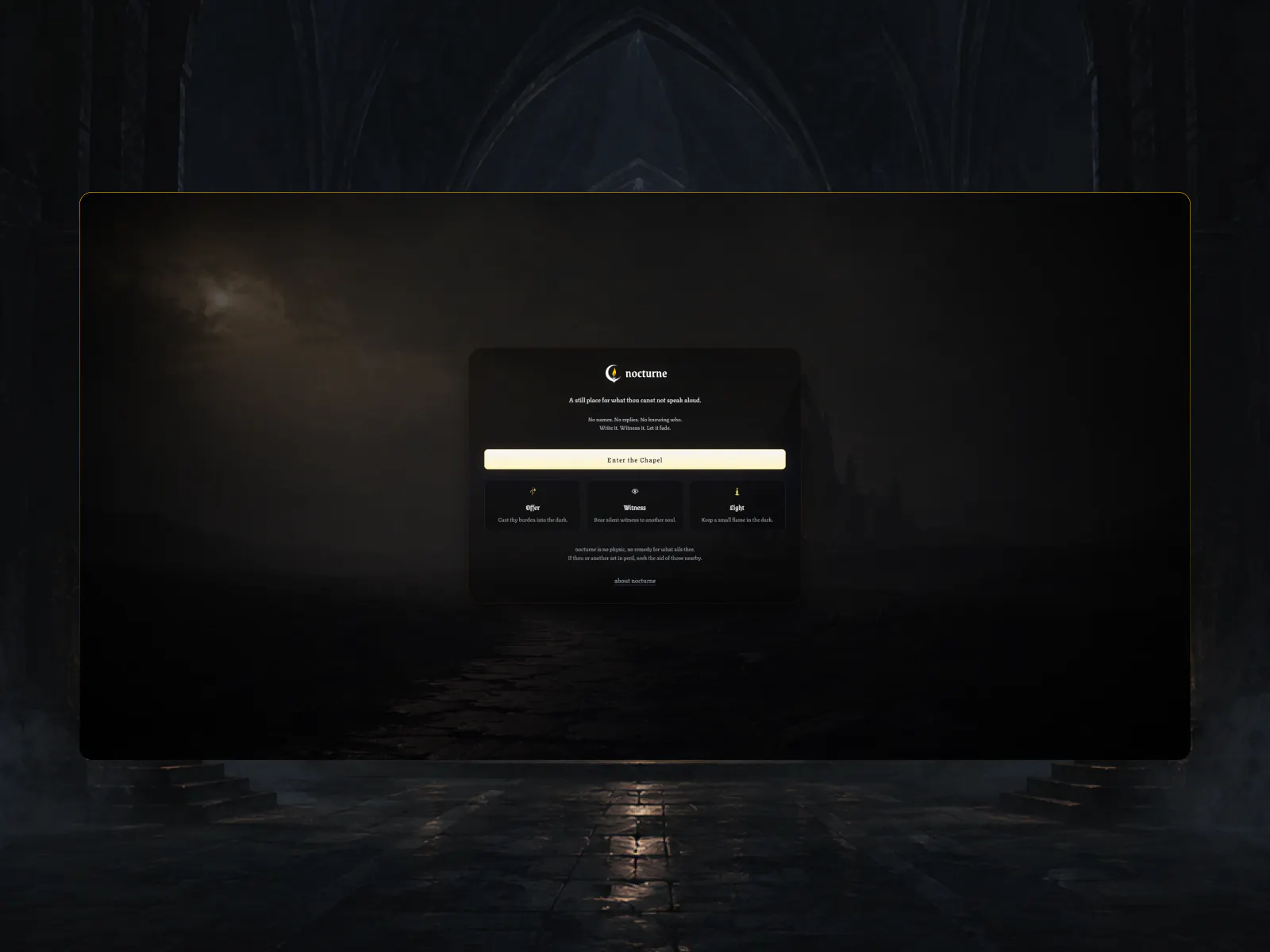 nocturne: souls-like anonymous thoughts screenshot 2