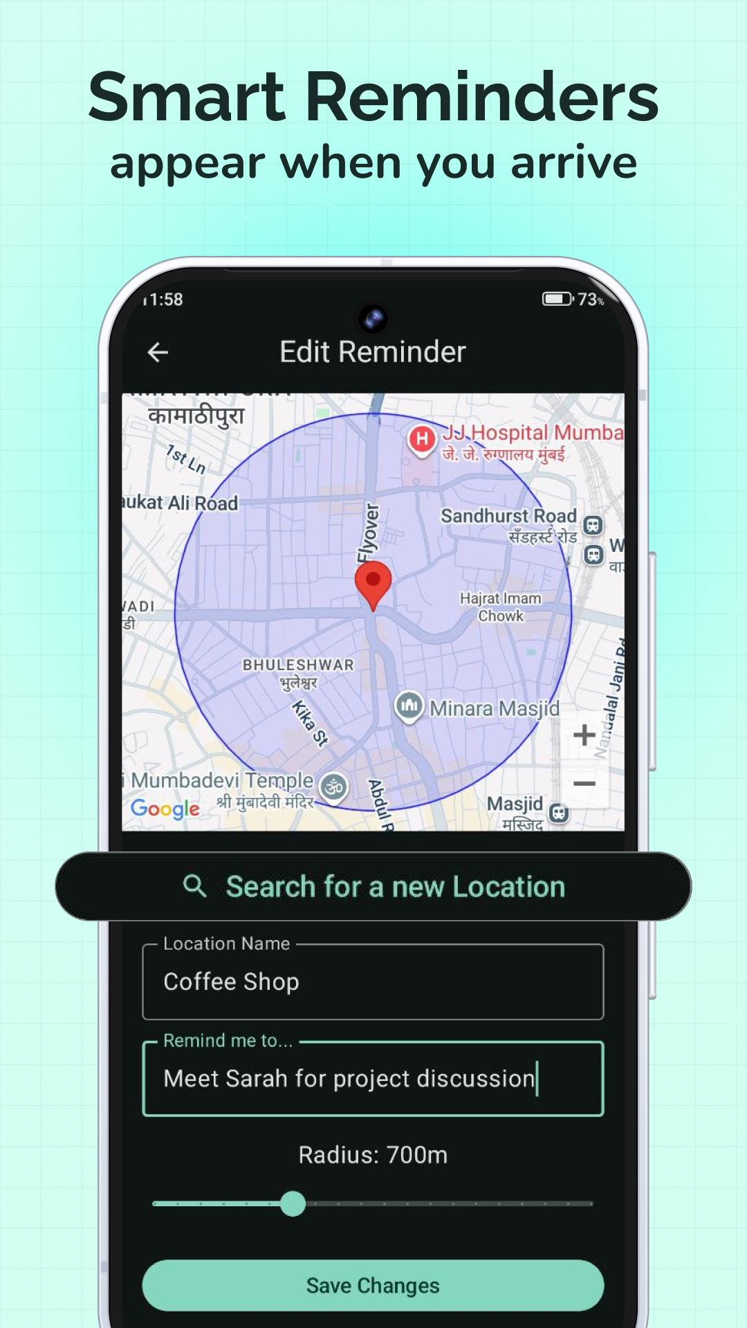 ArriveMinder - Location Alerts gallery image