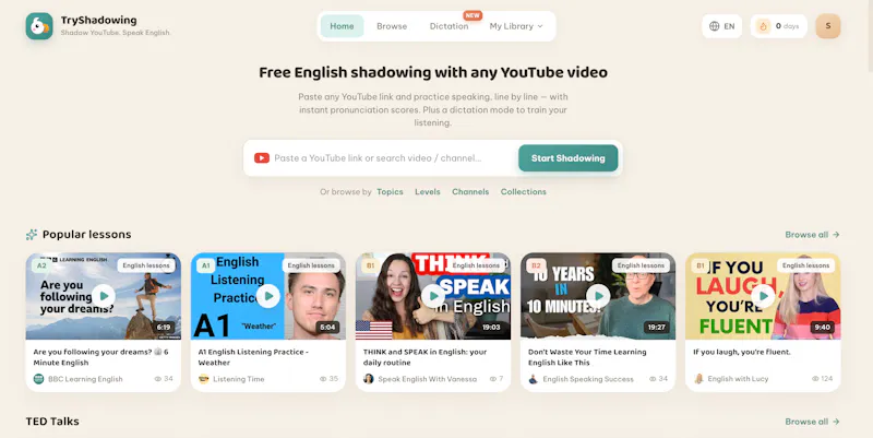 TryShadowing screenshot 2