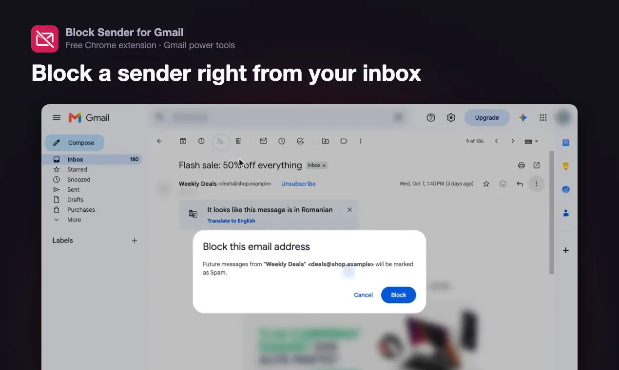 Gmail power tools by Leadomator gallery image