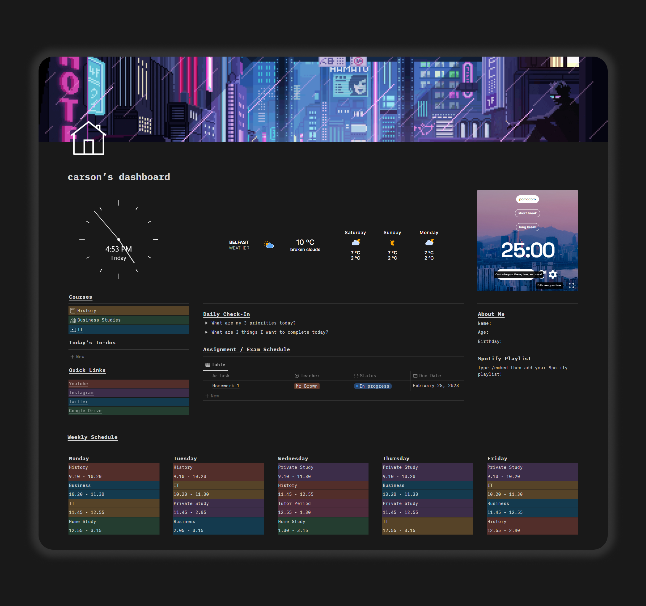 Student Dashboard - Organize and Plan media 2