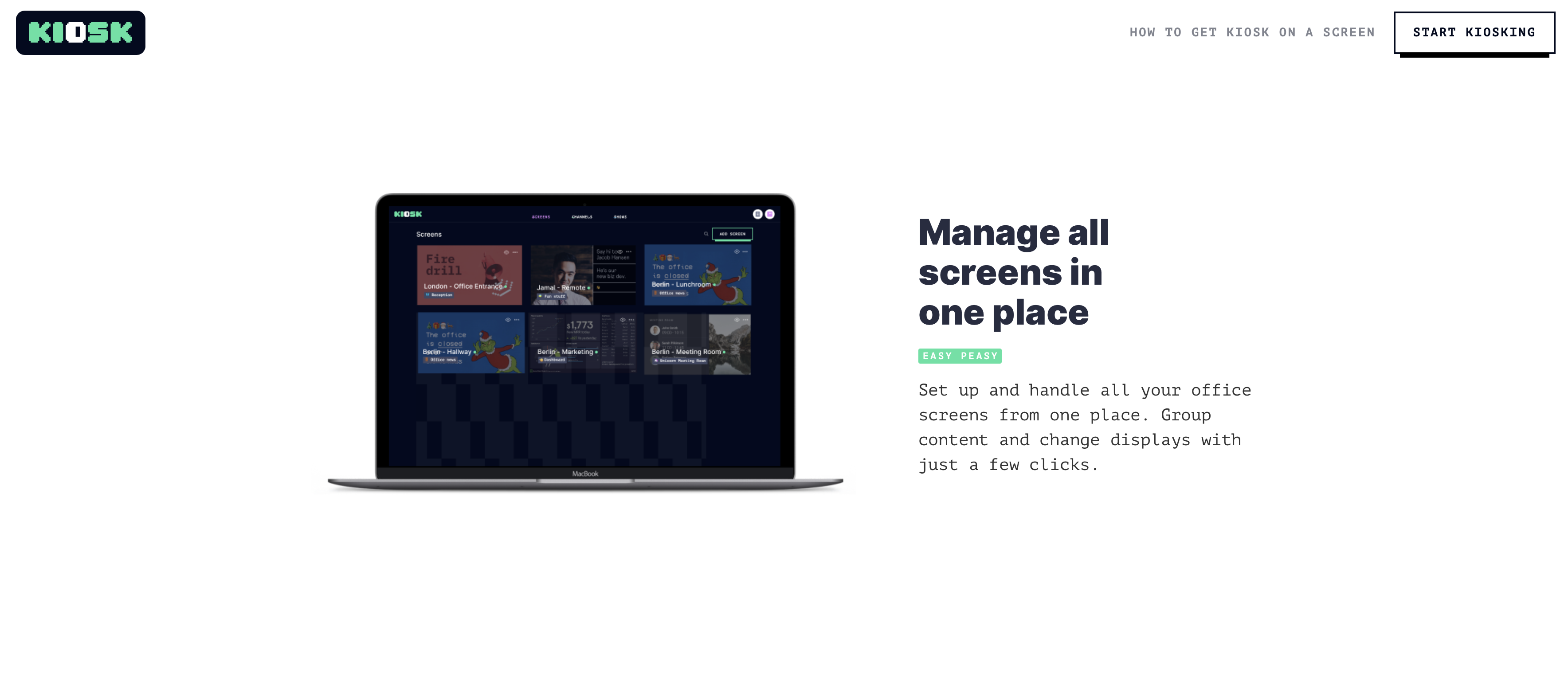 Kiosk TV gallery image