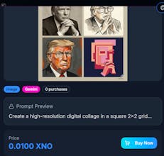 P2P Non-profit Prompts Marketplace gallery image