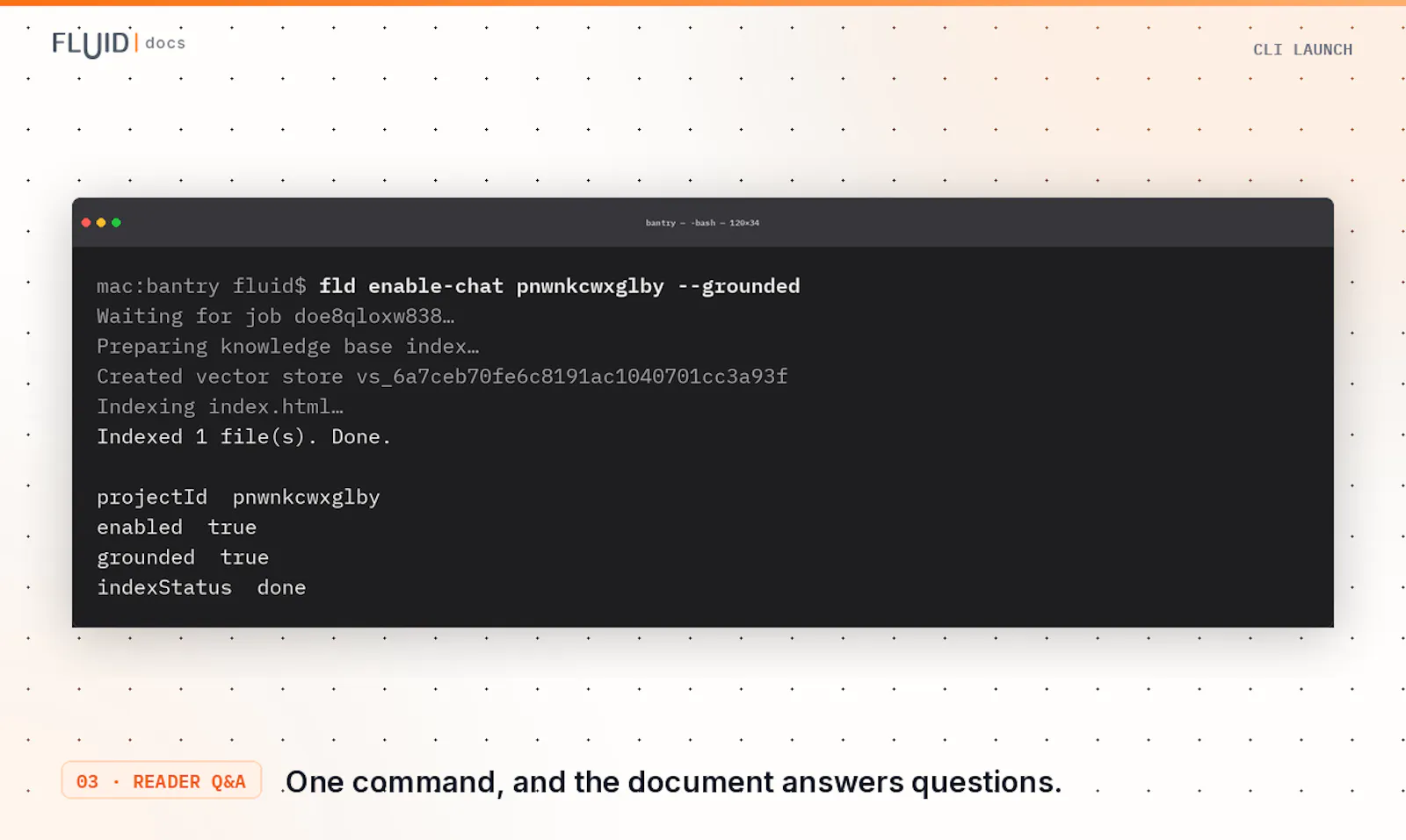 FluidDocs CLI screenshot 4