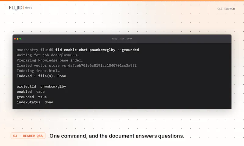 FluidDocs CLI screenshot 4