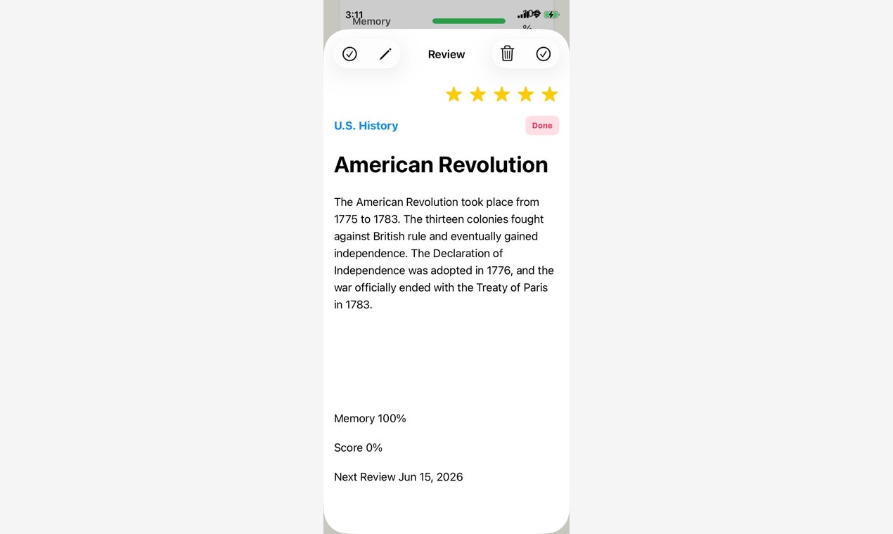 RecallNote gallery image