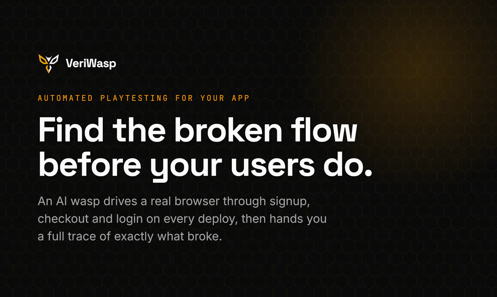 VeriWasp screenshot 1