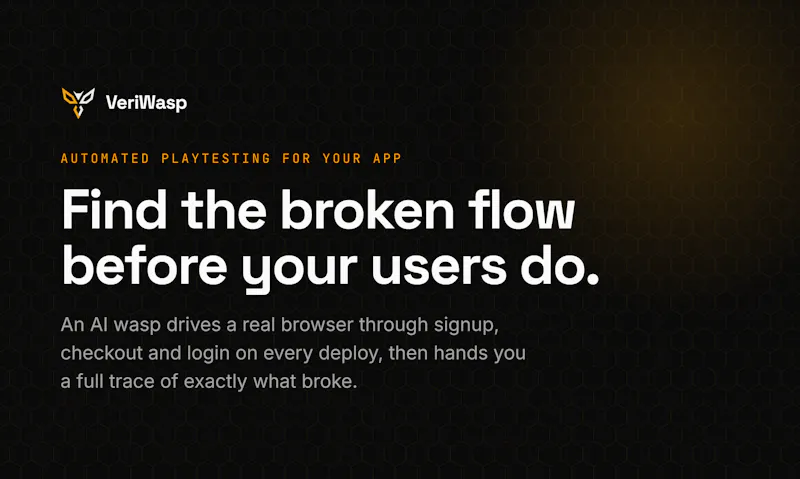 VeriWasp screenshot 1