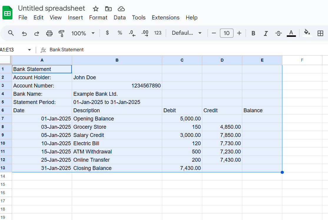Bank Statement Converter gallery image