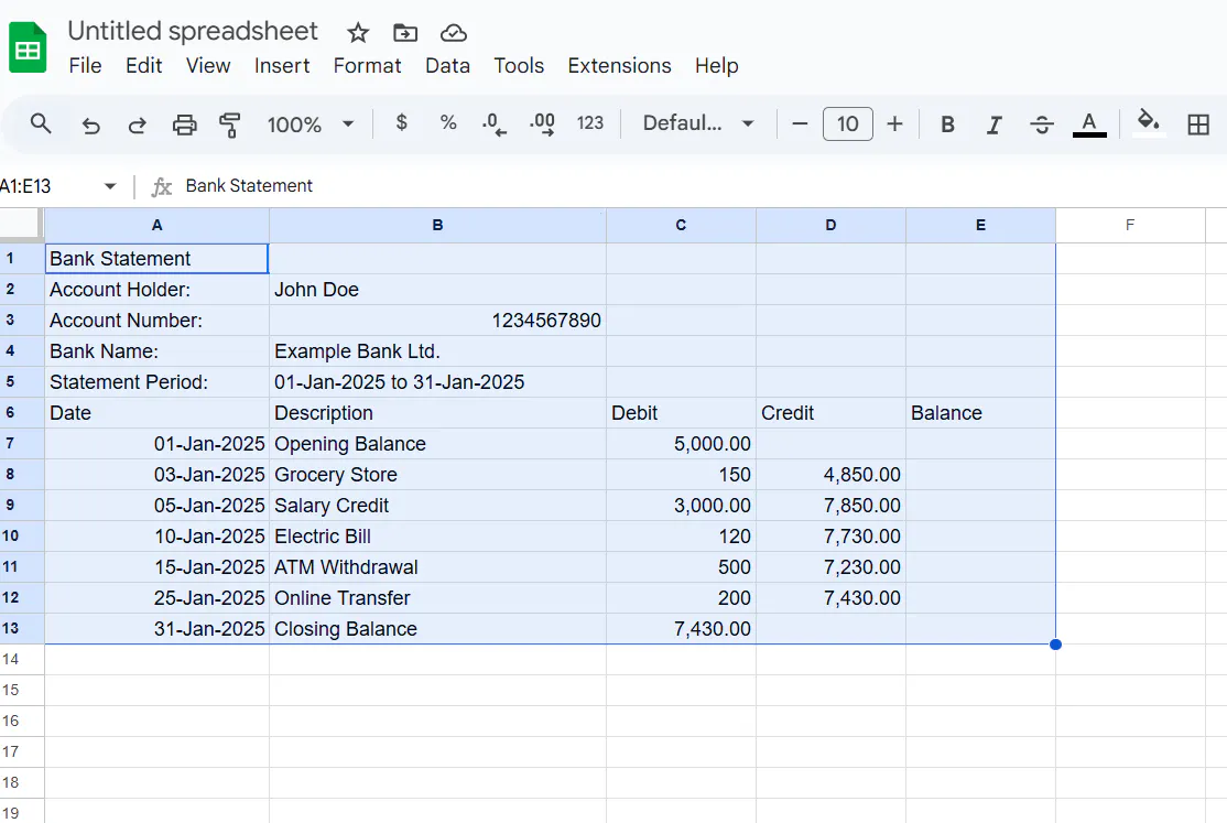 Bank Statement Converter screenshot 3
