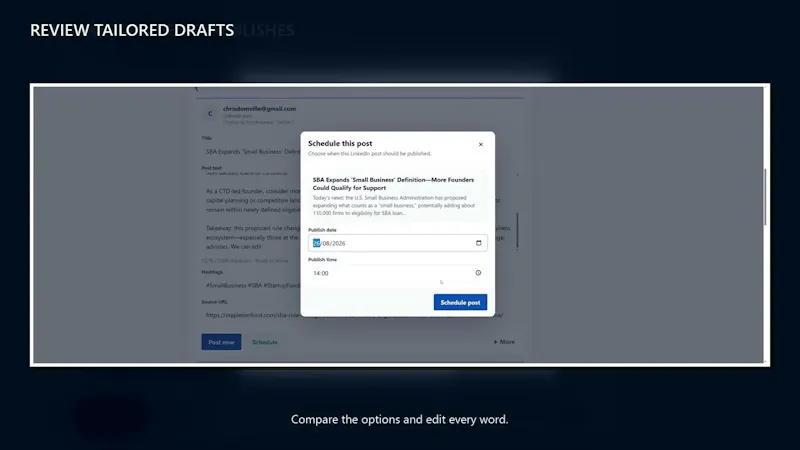 AutoPresence screenshot 1 (video preview)