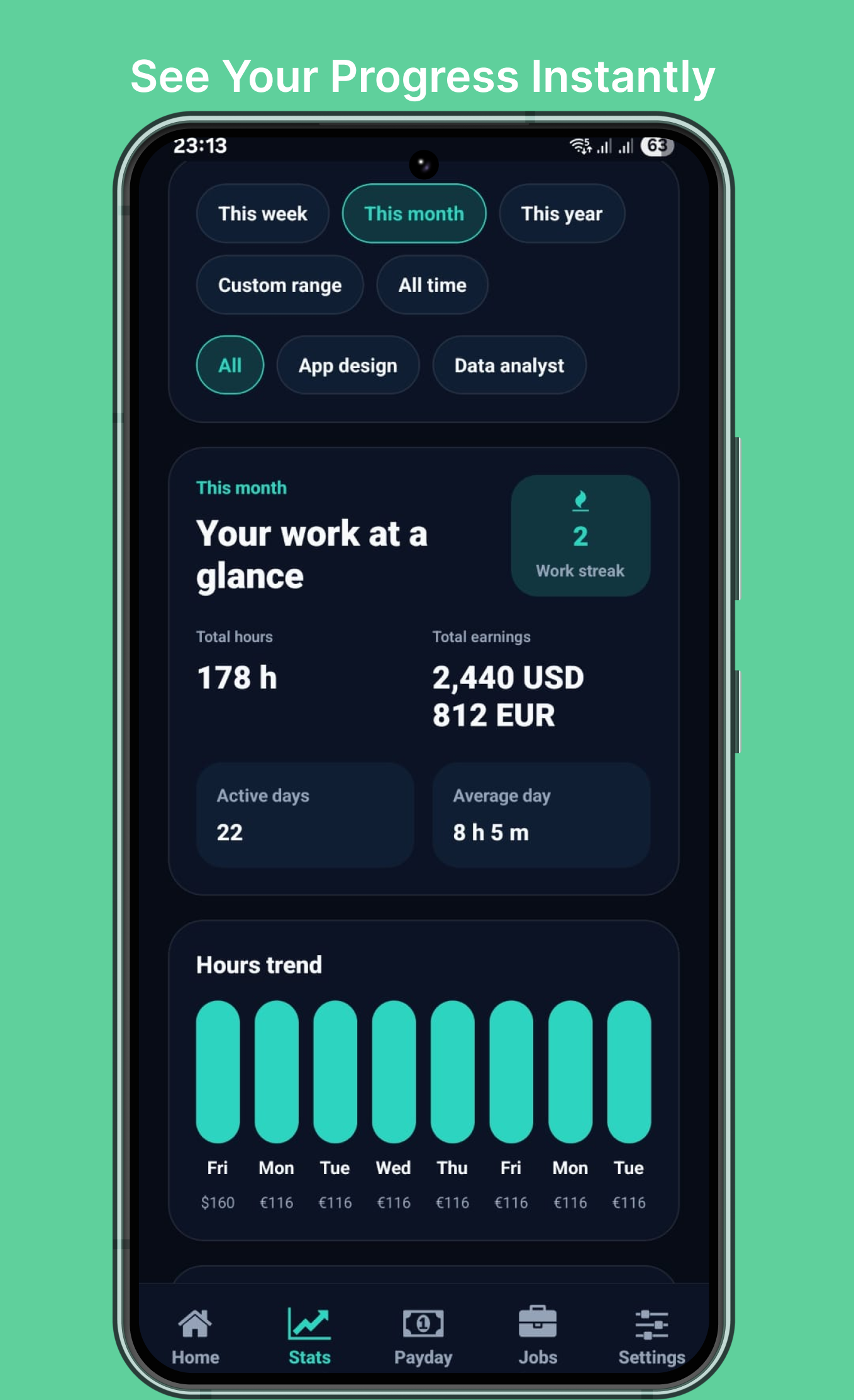 TapIn: Work & Pay Tracker gallery image