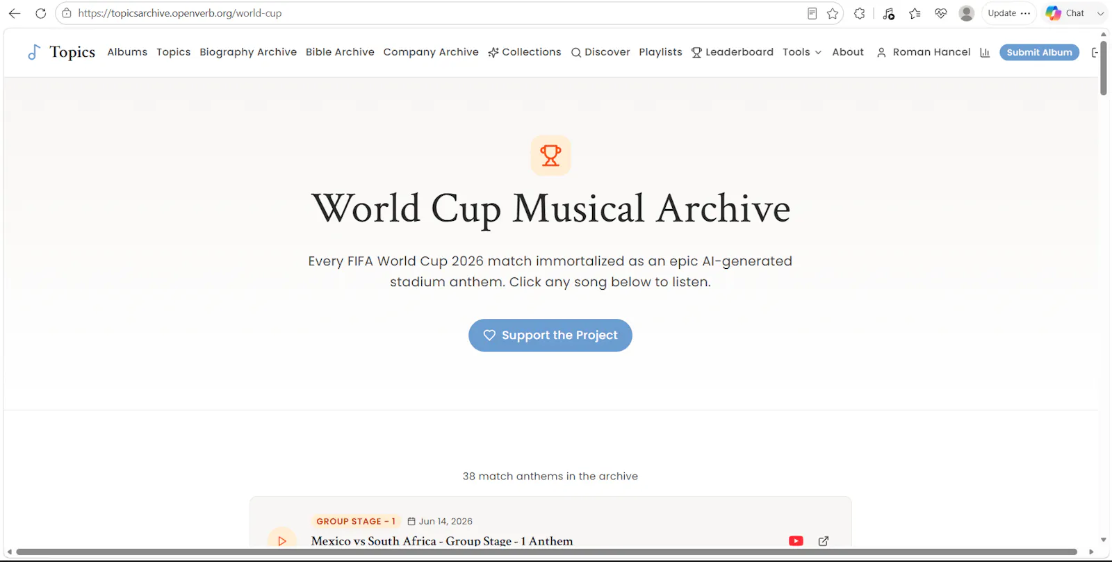 Topics Archive screenshot 6
