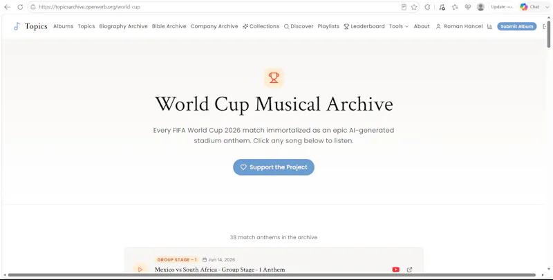 Topics Archive screenshot 6