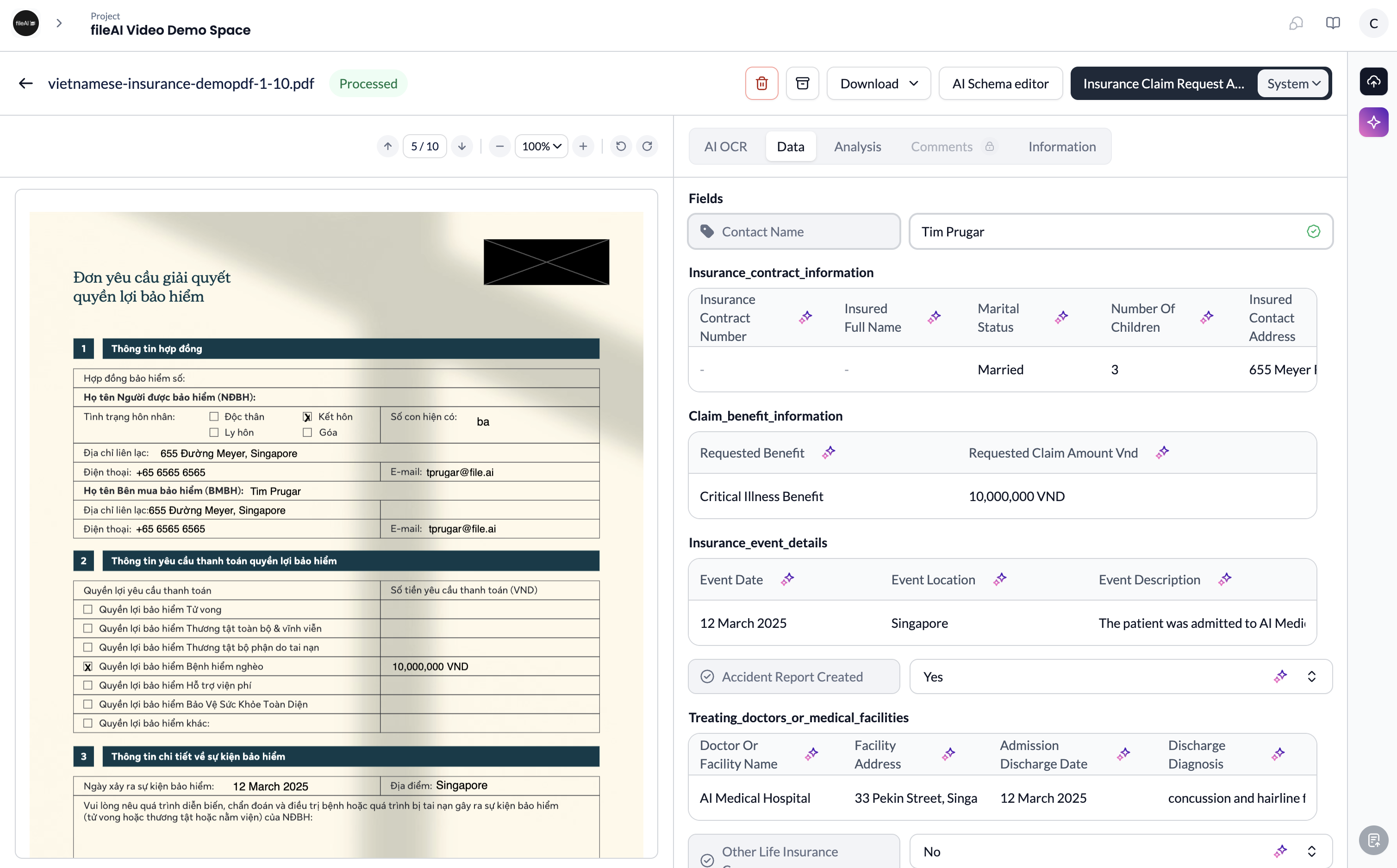 Fileai ของ OCR media 8
