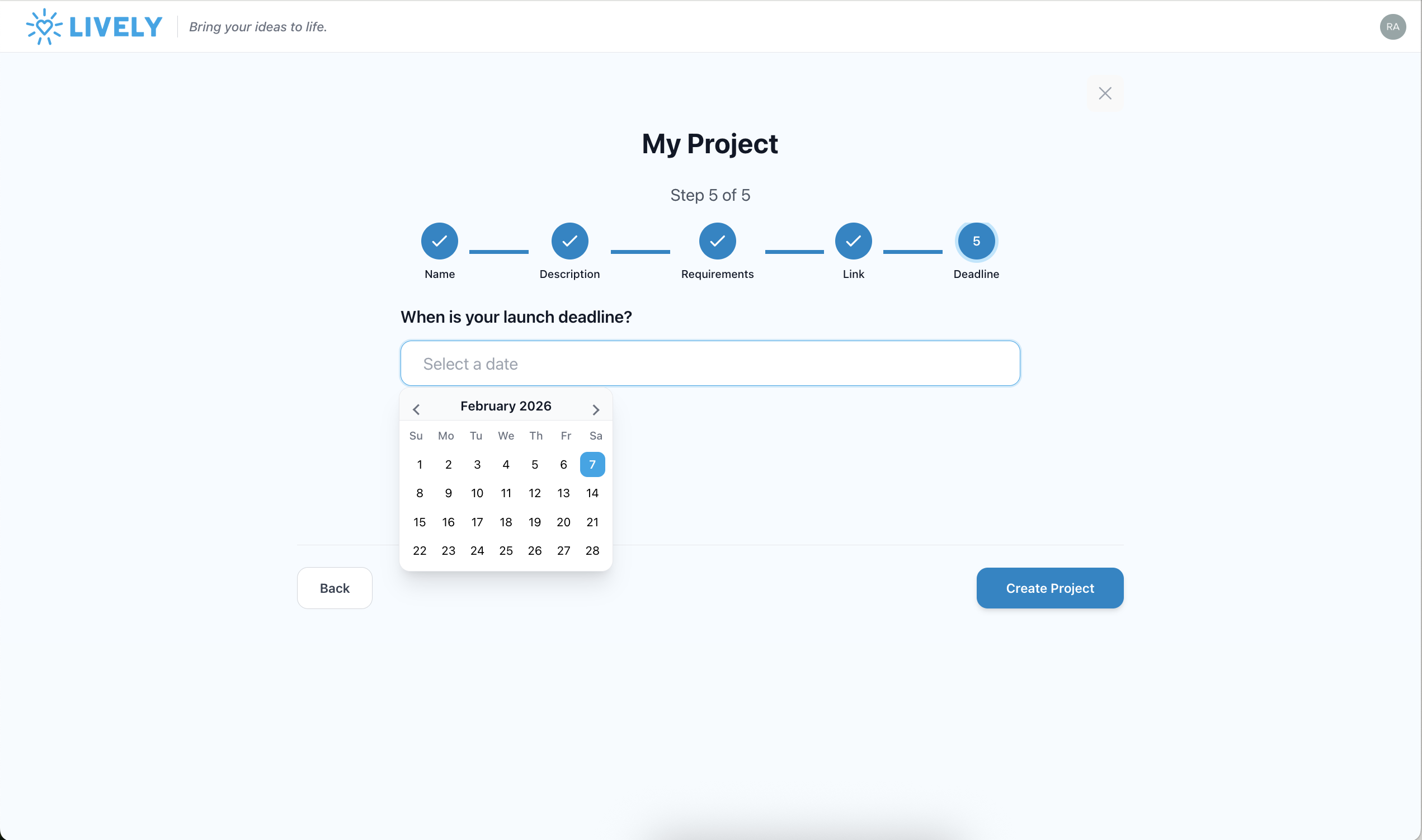 Lively - Main product screenshot demonstrating key features and user interface