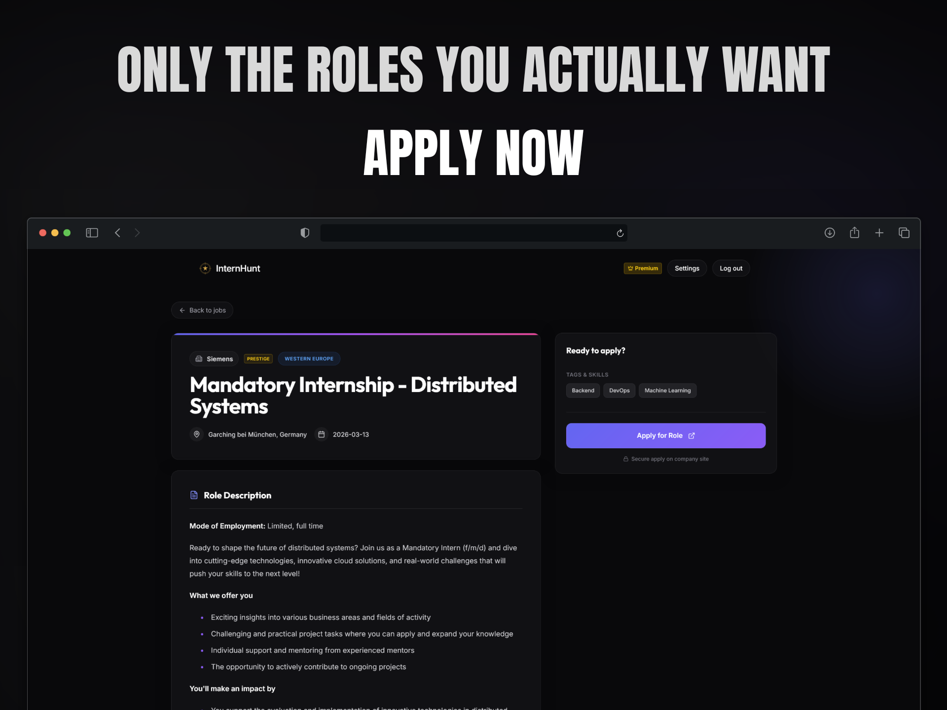 InternHunt gallery image