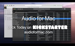 Audio for Mac media 1
