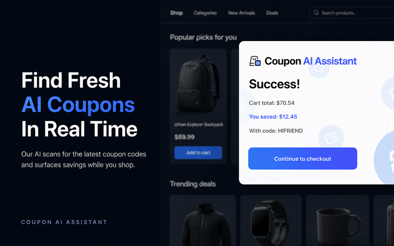 Coupon AI: Shopping Assistant gallery image