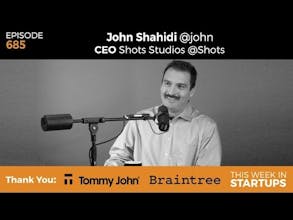This Week In Startups #685: Shots CEO, John Shahidi gallery image