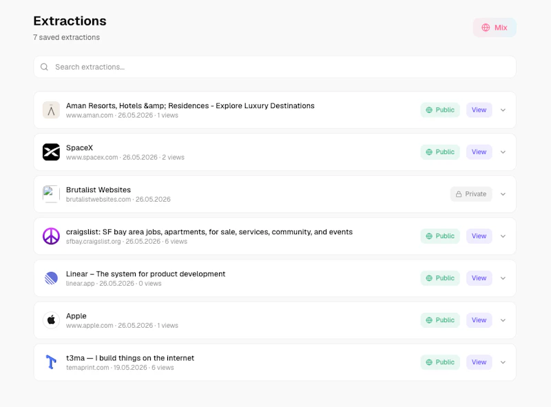 GetMD.Art — Any website into DESIGN.md screenshot 1
