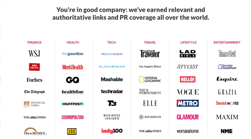 Digital PR screenshot 2