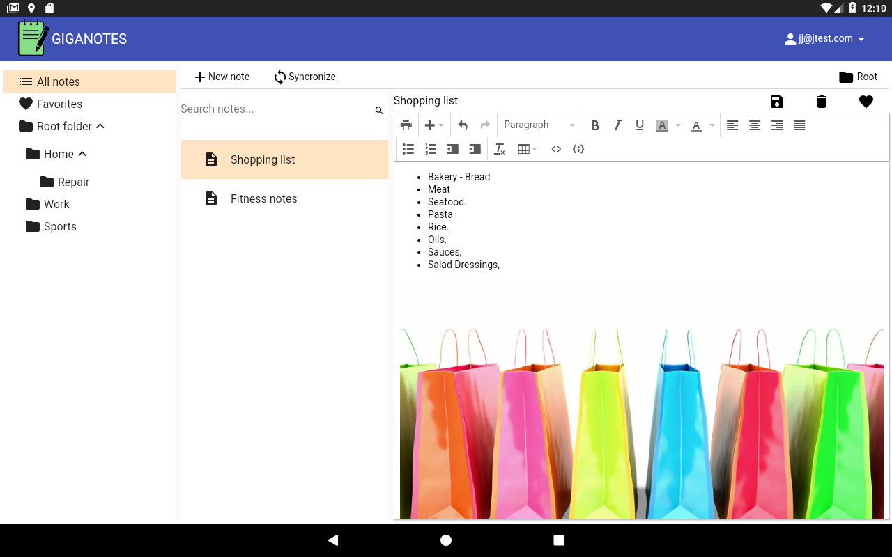 GigaNotes gallery image