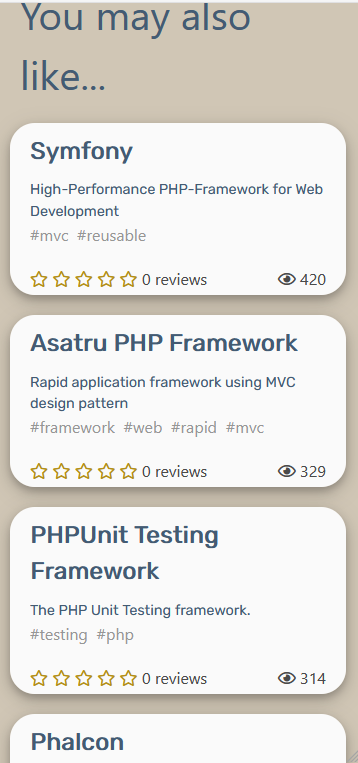 WebframeworkDB gallery image