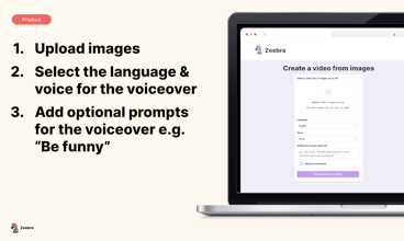 Zeebra: Images to Short Video gallery image