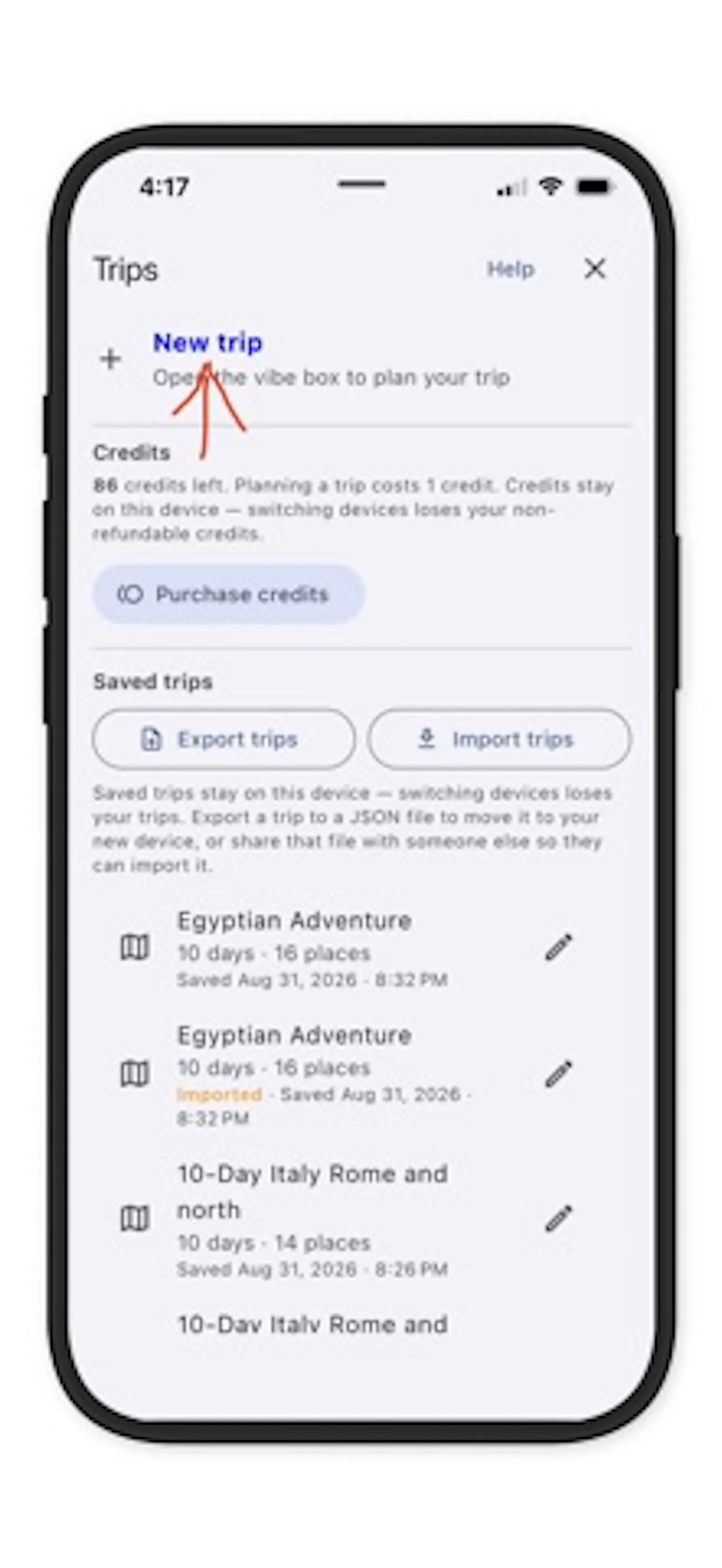 VibeTour screenshot 1