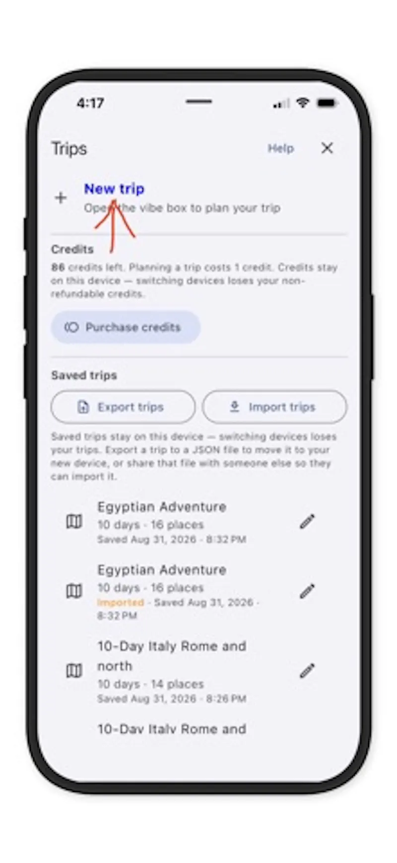 VibeTour screenshot 1