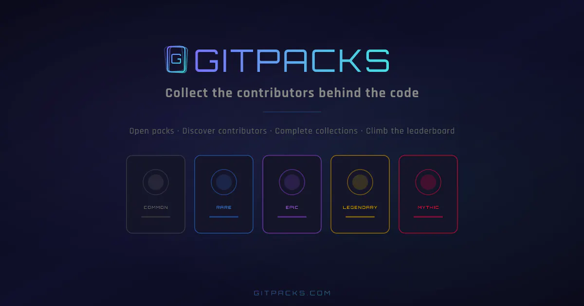 GitPacks 제품 배너