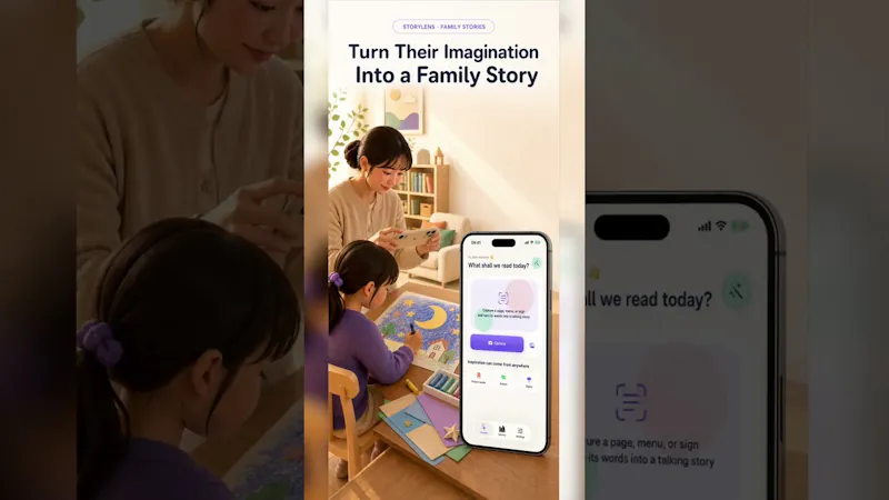 StoryLens screenshot 1 (video preview)