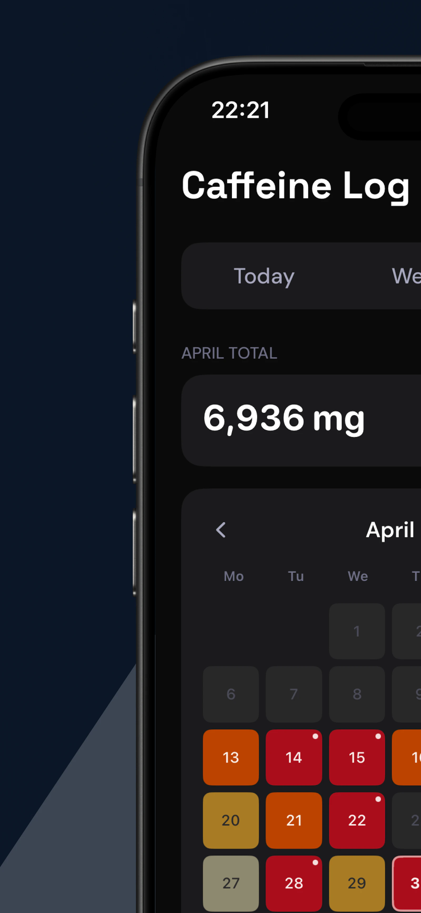 Caffy: Caffeine & Sleep screenshot 4