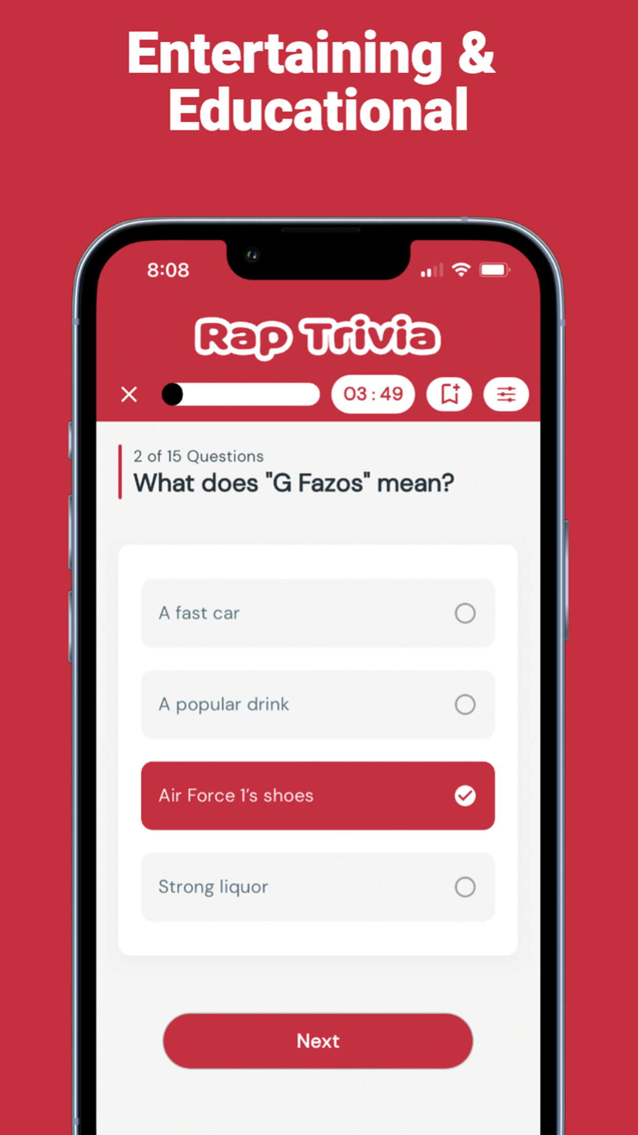 Mídia 3 de Trivia de rap - Um rap divertido, jogo de trivia de hip-hop