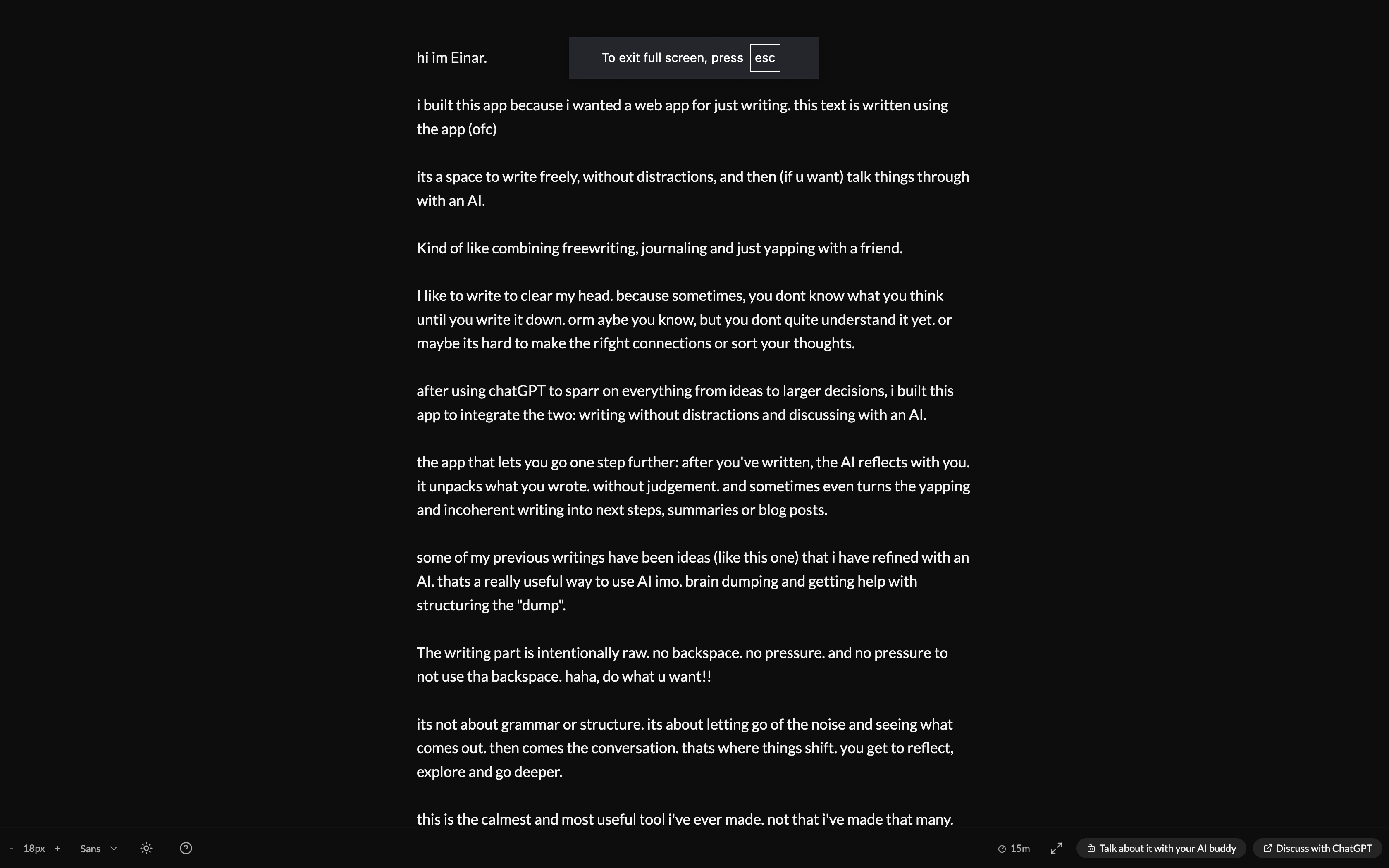 Média lumowrite.com - Écriture sans distraction 3