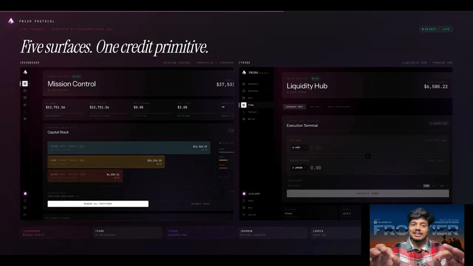 Prism protocol screenshot 1 (video preview)